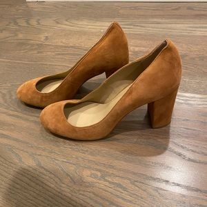Ann Taylor Suede Heels